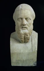 Portretbuste van Herodotus
